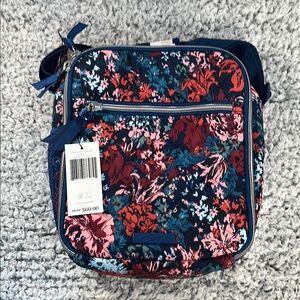 NWT Vera Bradley Deluxe Lunch Bunch - Cabbage Rose Cabernet
